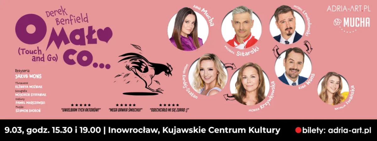O mało co spektakl - zaskakujące zwroty akcji i emocje w teatrze