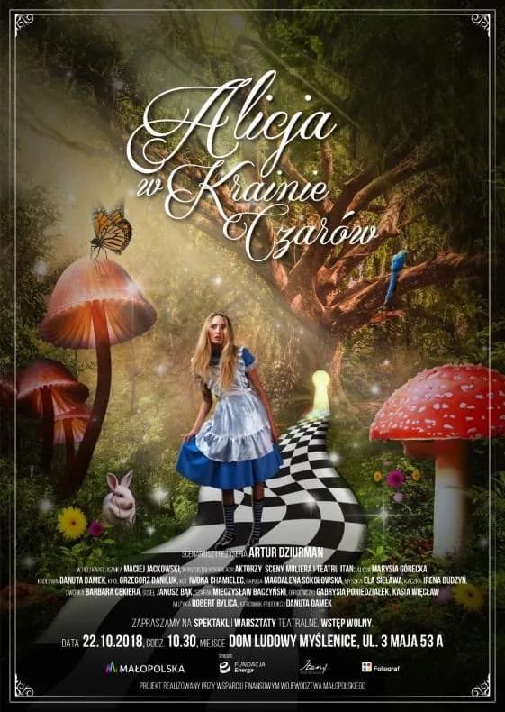 Alicja w Krainie Czarów spektakl - emocjonująca podróż do świata magii